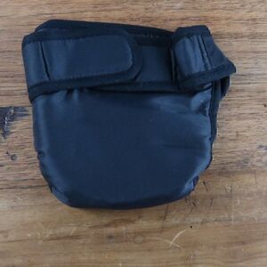 ALFIE BLACK UNISEX DOG DIAPER WASHABLE REUSABLE SIZE LARGE NWOT